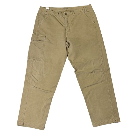 VINTAGE Schott NYC mens 42x30 regular fit tan cargo pants EUC - Picture 1 of 7